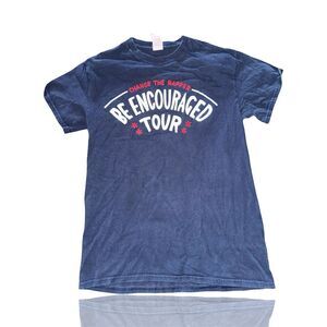 Chance The Rapper Be Encouraged Tour 2017 Men's Blue T-Shirt L